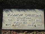 Woodrow G CHRISTIAN